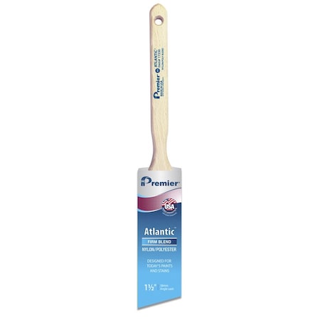 Atlantic Premier Atlantic 1-1/2 in. Firm Angle Paint Brush 17330